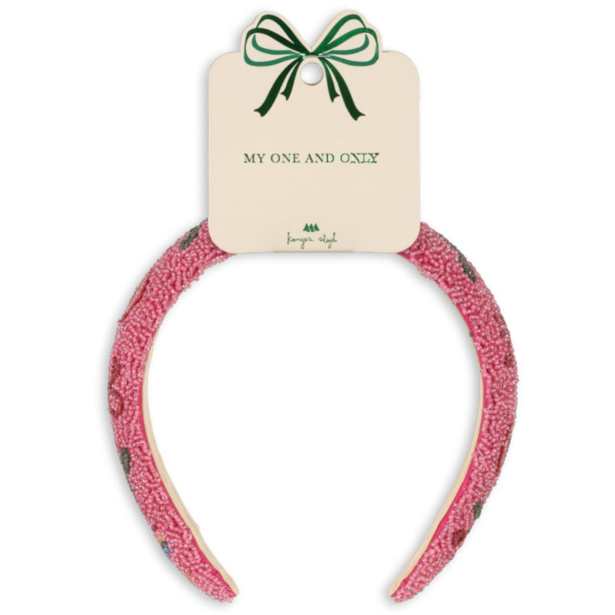 Konges Sløjd Bubblegum Beaded Hairbrace