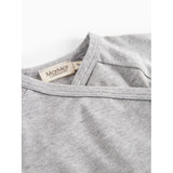MarMar Modal New Born Light Grey Melange Tut Omlott LS Blus