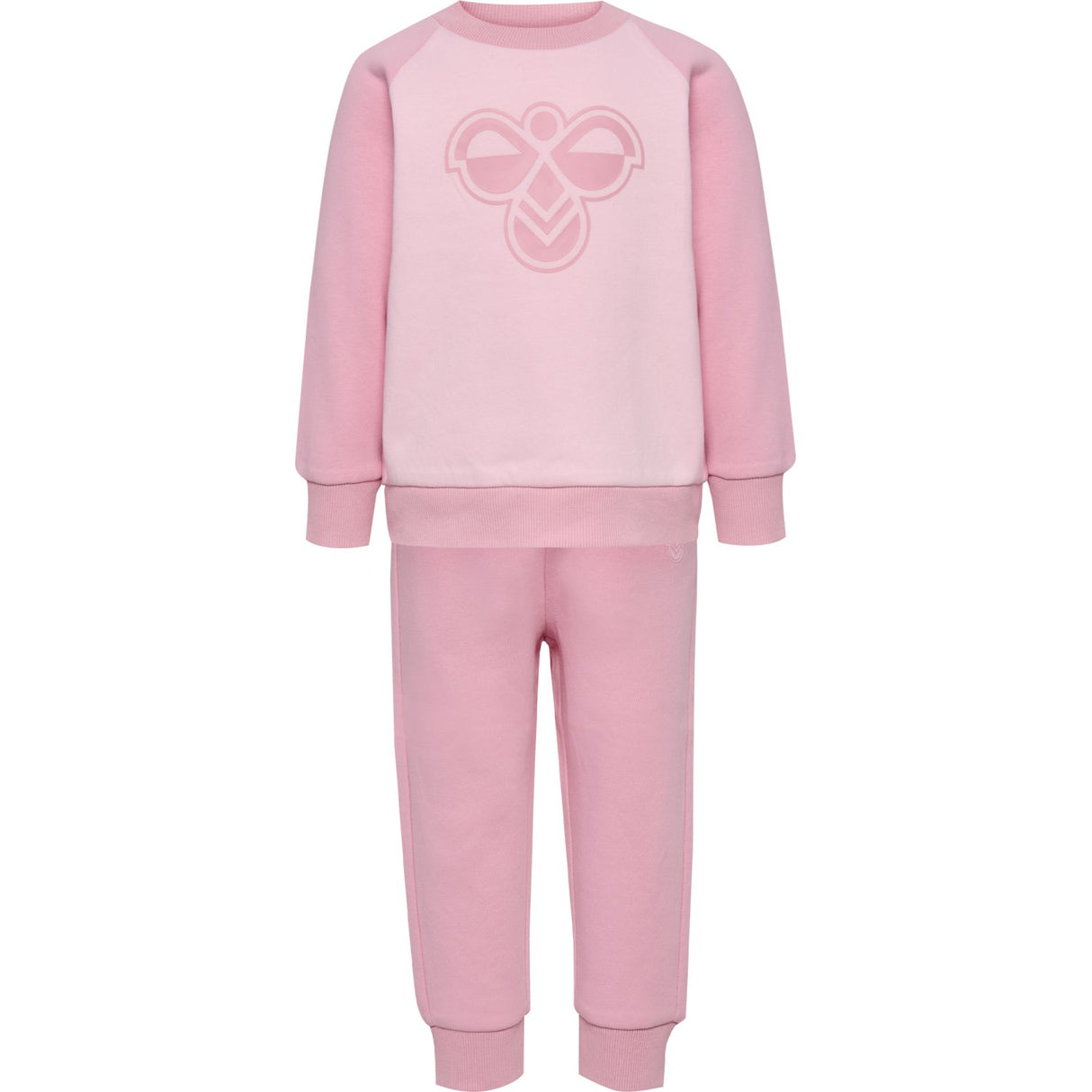 Hummel Pink Nectar Mini Reg Bumble Sweat Sett