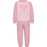Hummel Pink Nectar Mini Reg Bumble Sweat Sett