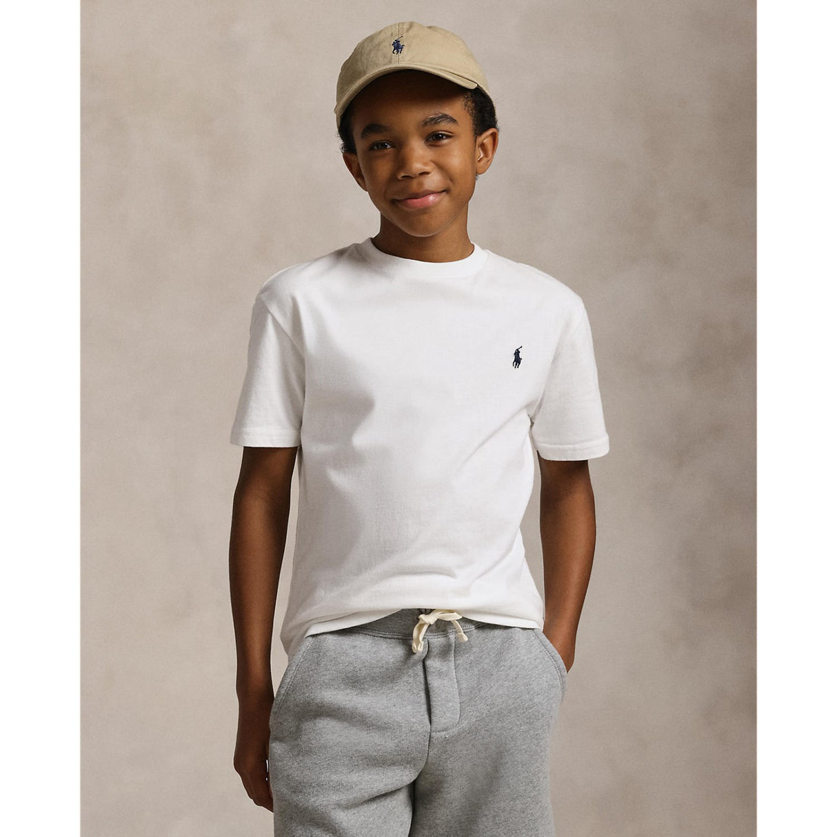 Polo Ralph Lauren Boy Short Sleeved T-shirt White