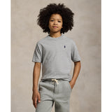 Polo Ralph Lauren Boy Short Sleeved Tee Andover Heather