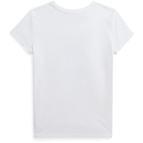 Polo Ralph Lauren White Sparkle Björn T-Shirt