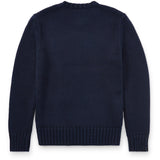 Pikétröja Ralph Lauren Boy Long Sleeved Flag Sweater Hunter Navy