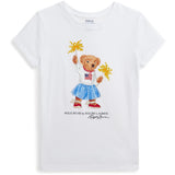 Polo Ralph Lauren White Sparkle Björn T-Shirt