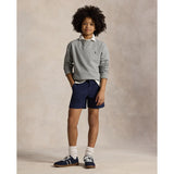 Pikétröja Ralph Lauren Boy Long Sleeved Sweatshirt Dark Sport Heather