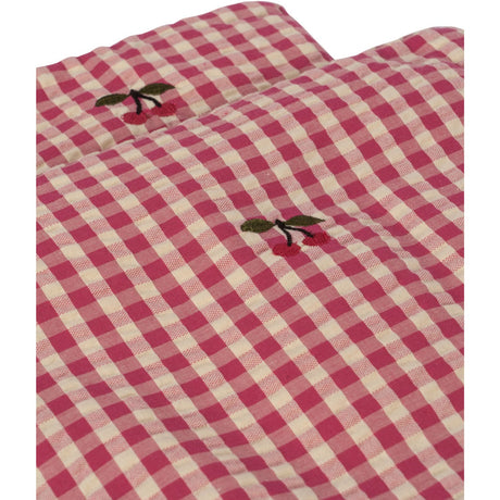 Konges Sløjd Bubblegum Check Docka Sängkläder