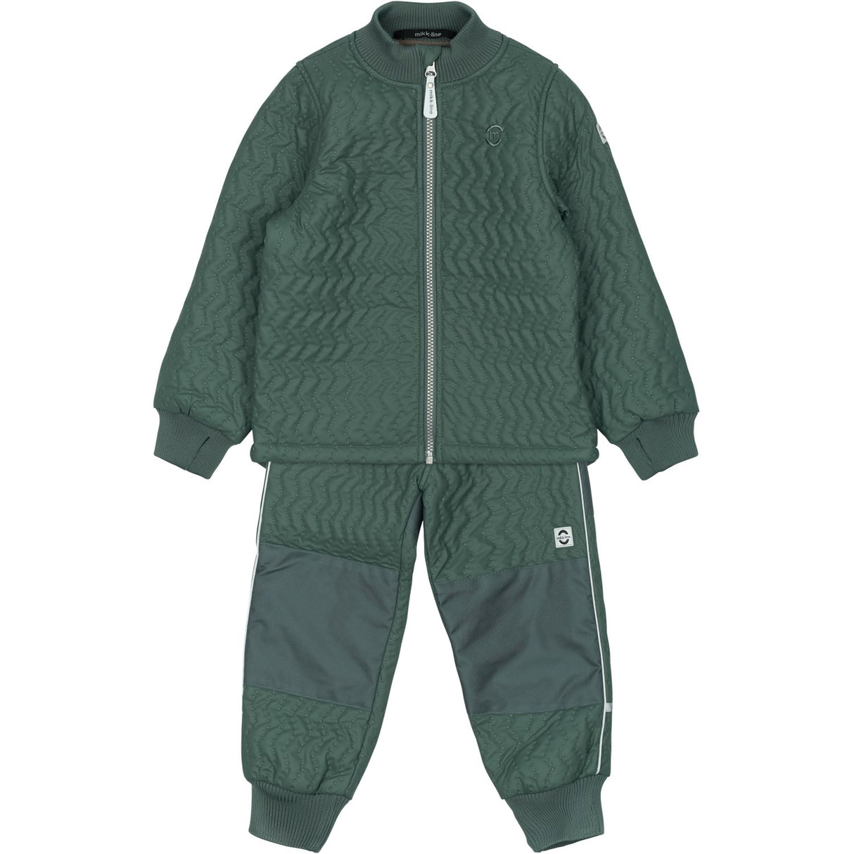 Mikk-Line Balsam Green Täcke Sett W. Fleece