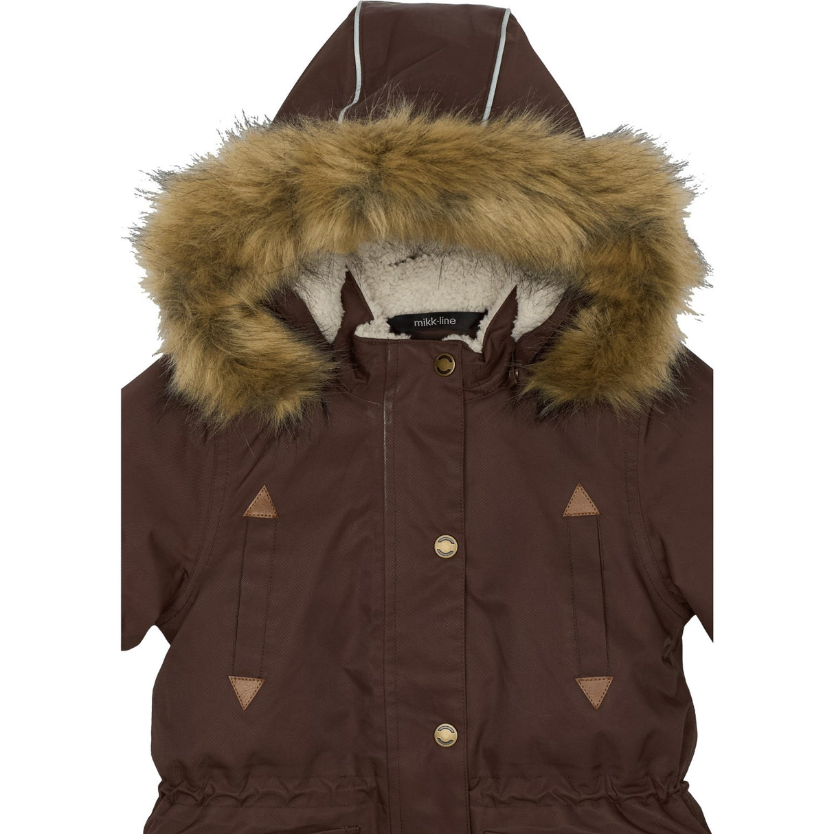 Mikk-Line French Roast Twill Nylon Girl Parca