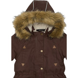 Mikk-Line French Roast Twill Nylon Girl Parca