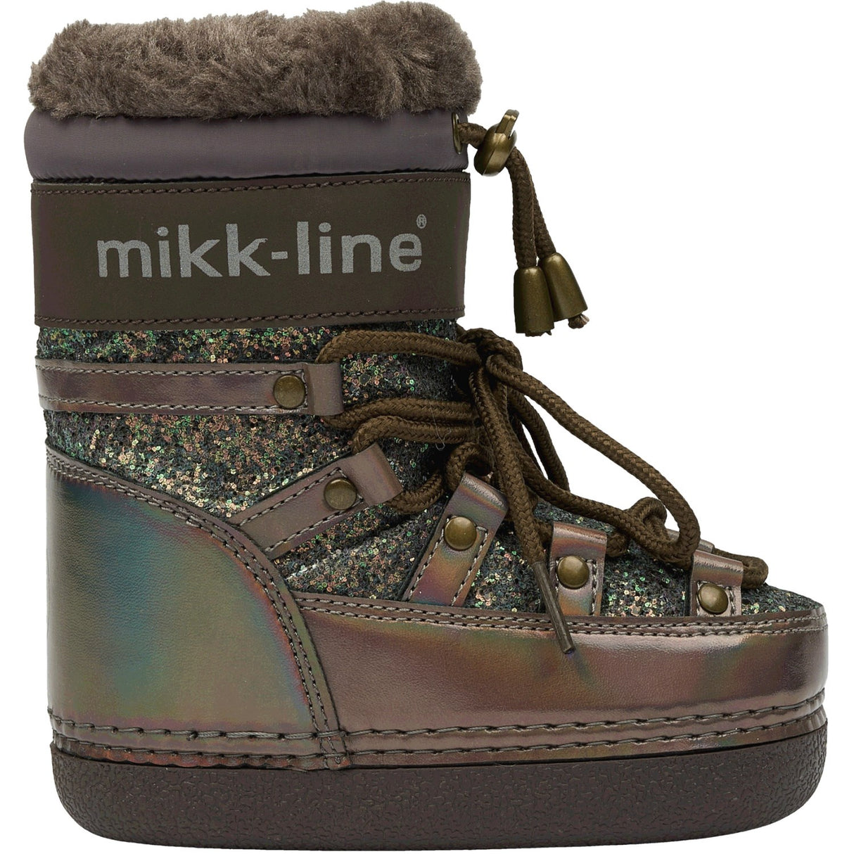 Mikk-Line Sparrow Snow Stövlar Glitter