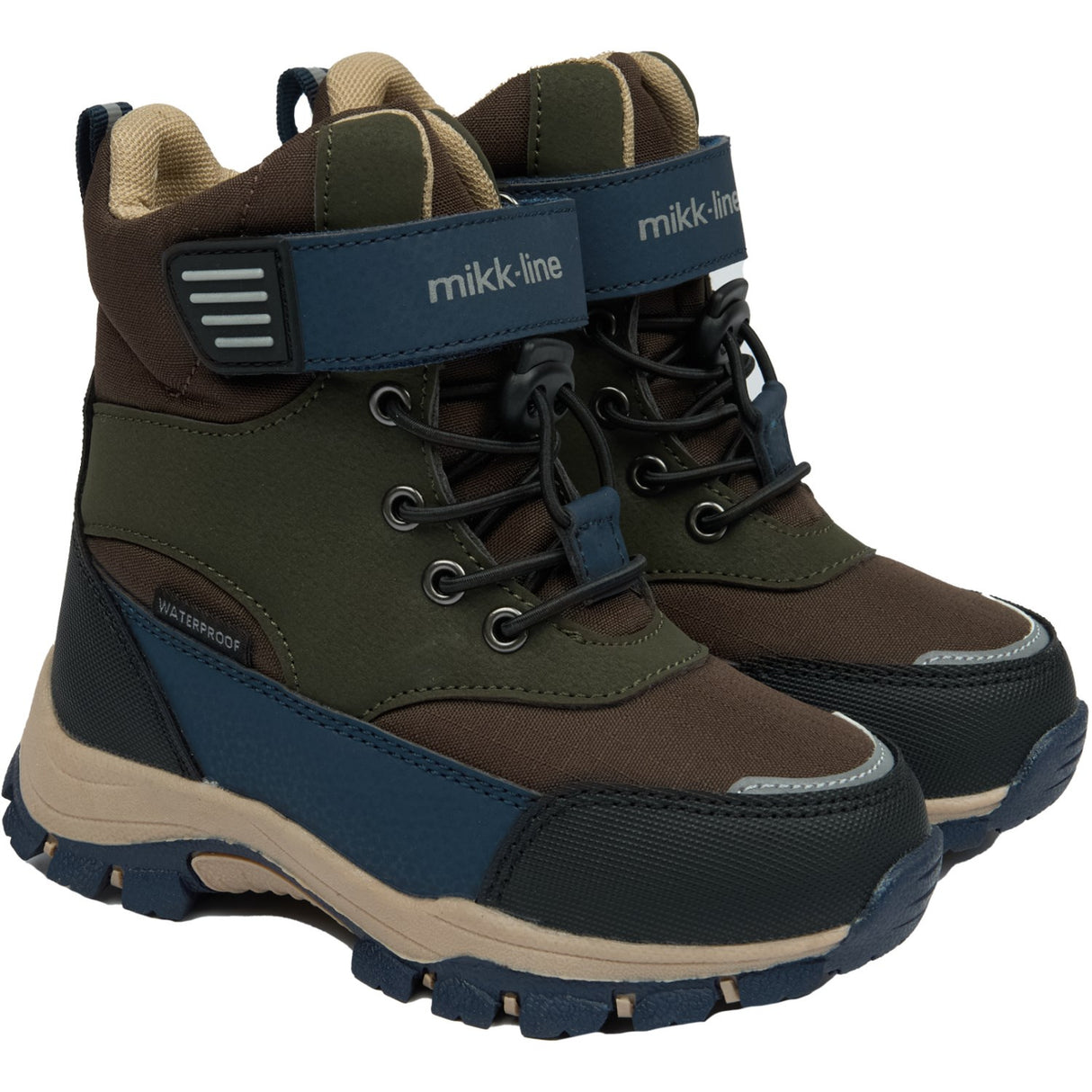 Mikk-Line Chocolate Chip Winter Stövlar Tex Kardborreband