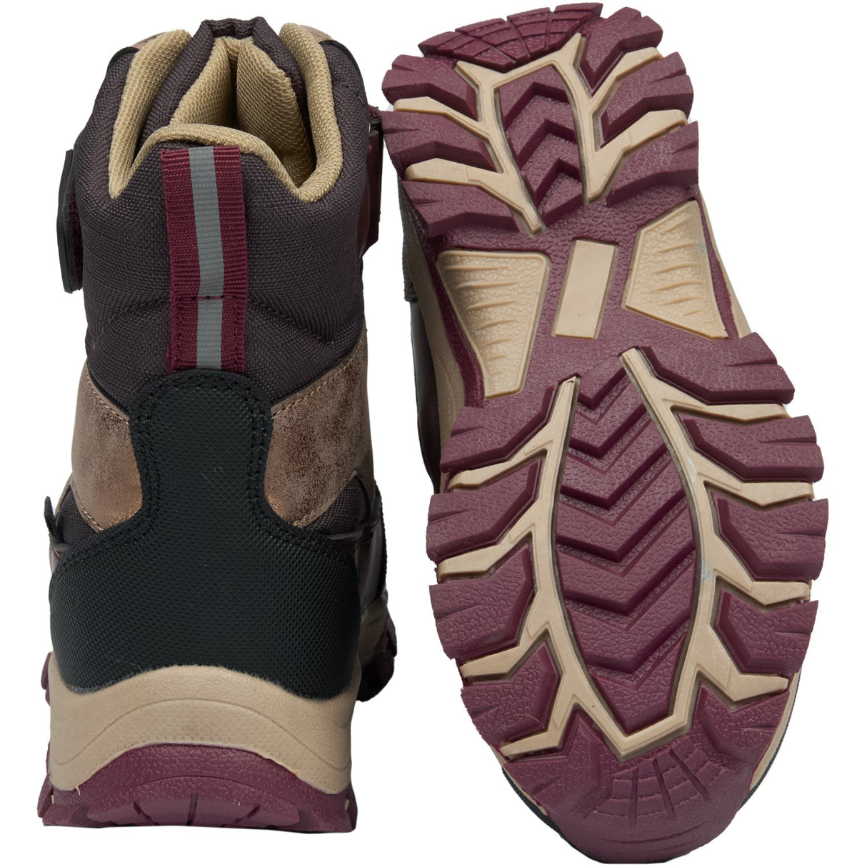 Mikk-Line Raisin Winter Stövlar Tex Kardborreband