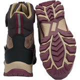 Mikk-Line Raisin Winter Stövlar Tex Kardborreband