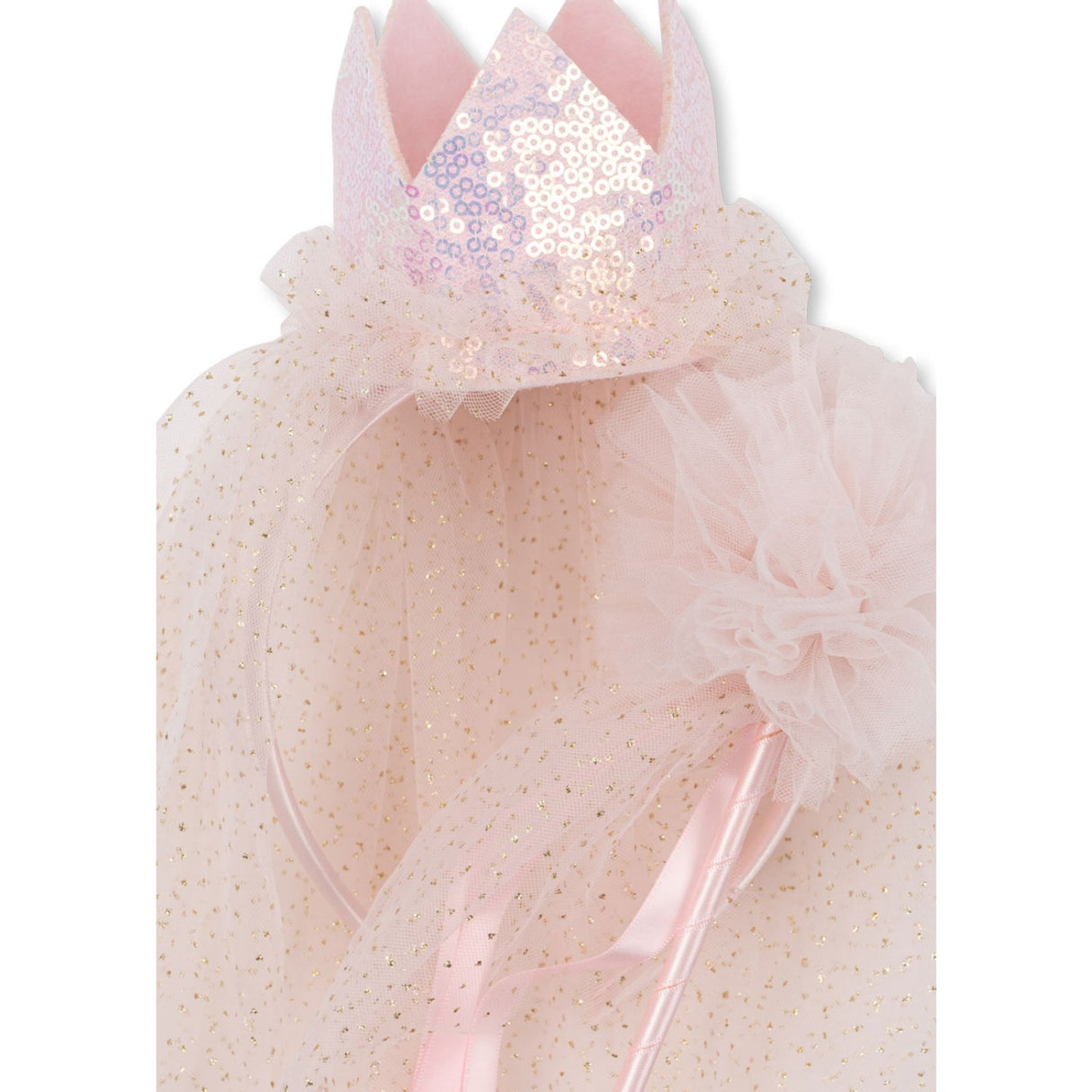 Konges Sløjd Cloud Pink Princess Crown Costume