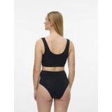 Mama;licious Snow White Black Mlhelena Crossy Lace Bra 2F 2-P Noos