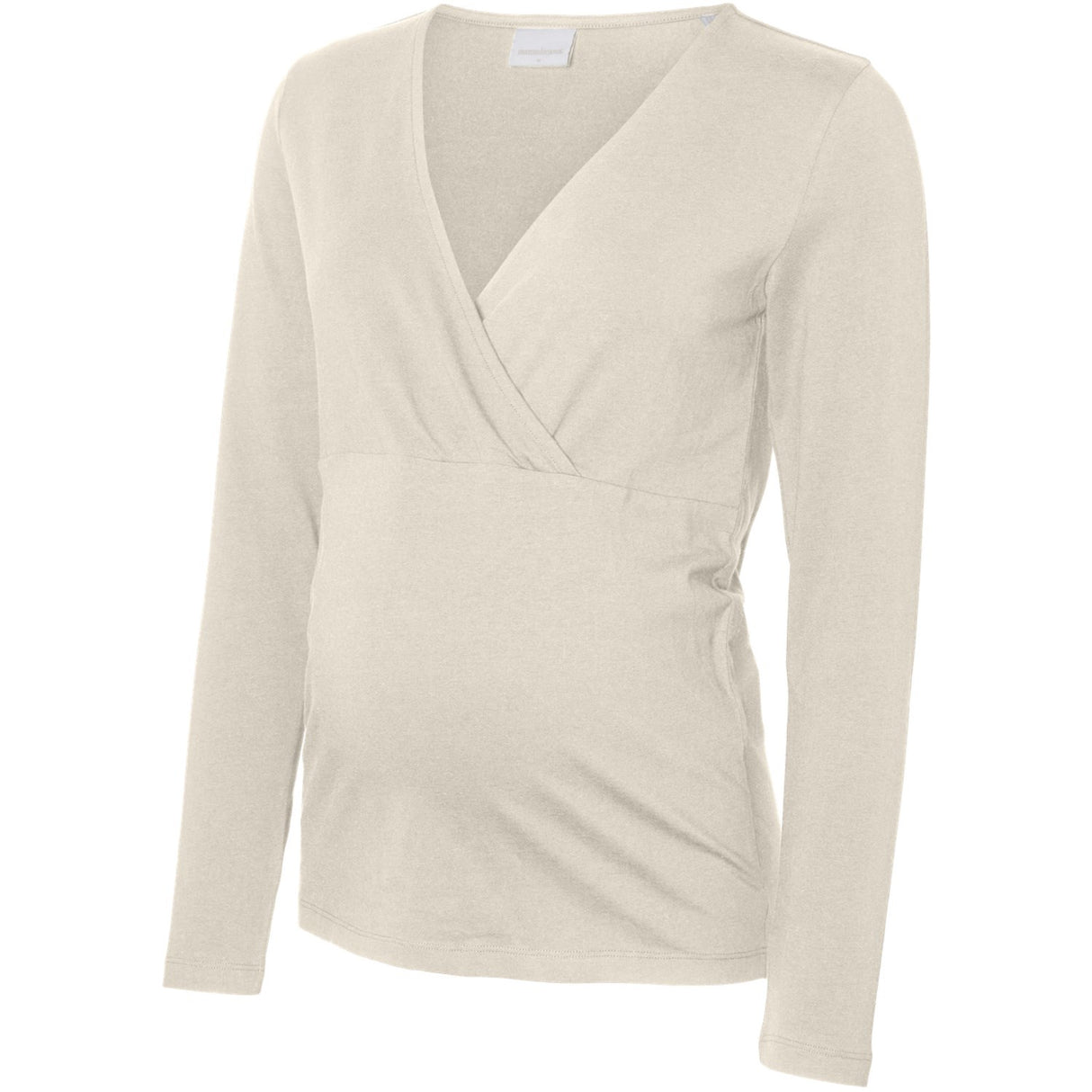 Mama;licious Birch Black Mlkerrie Tess Ls Jrs Topp 2-P Noos