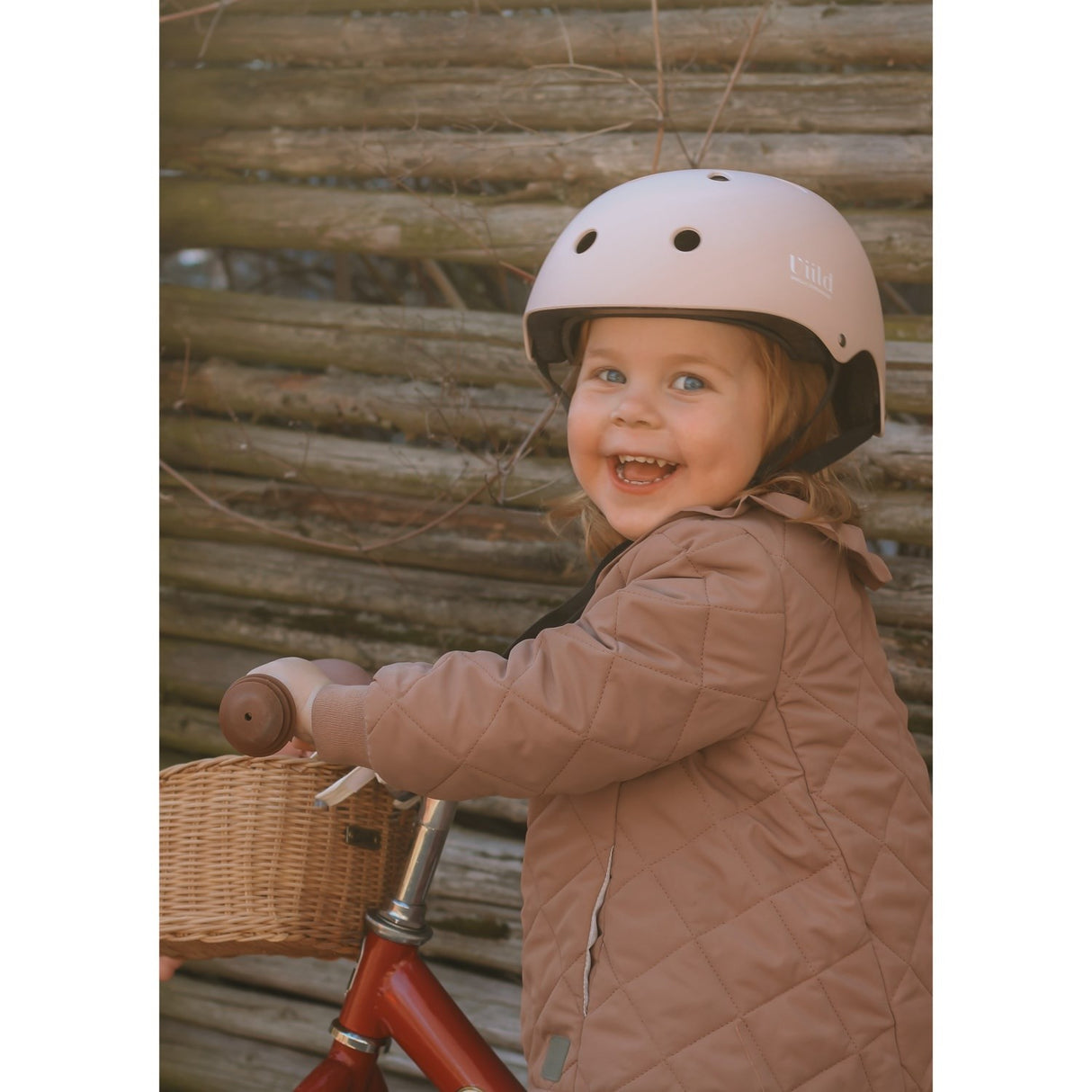 Vanilla COPENHAGEN Milk Cykelhjälm Toddler