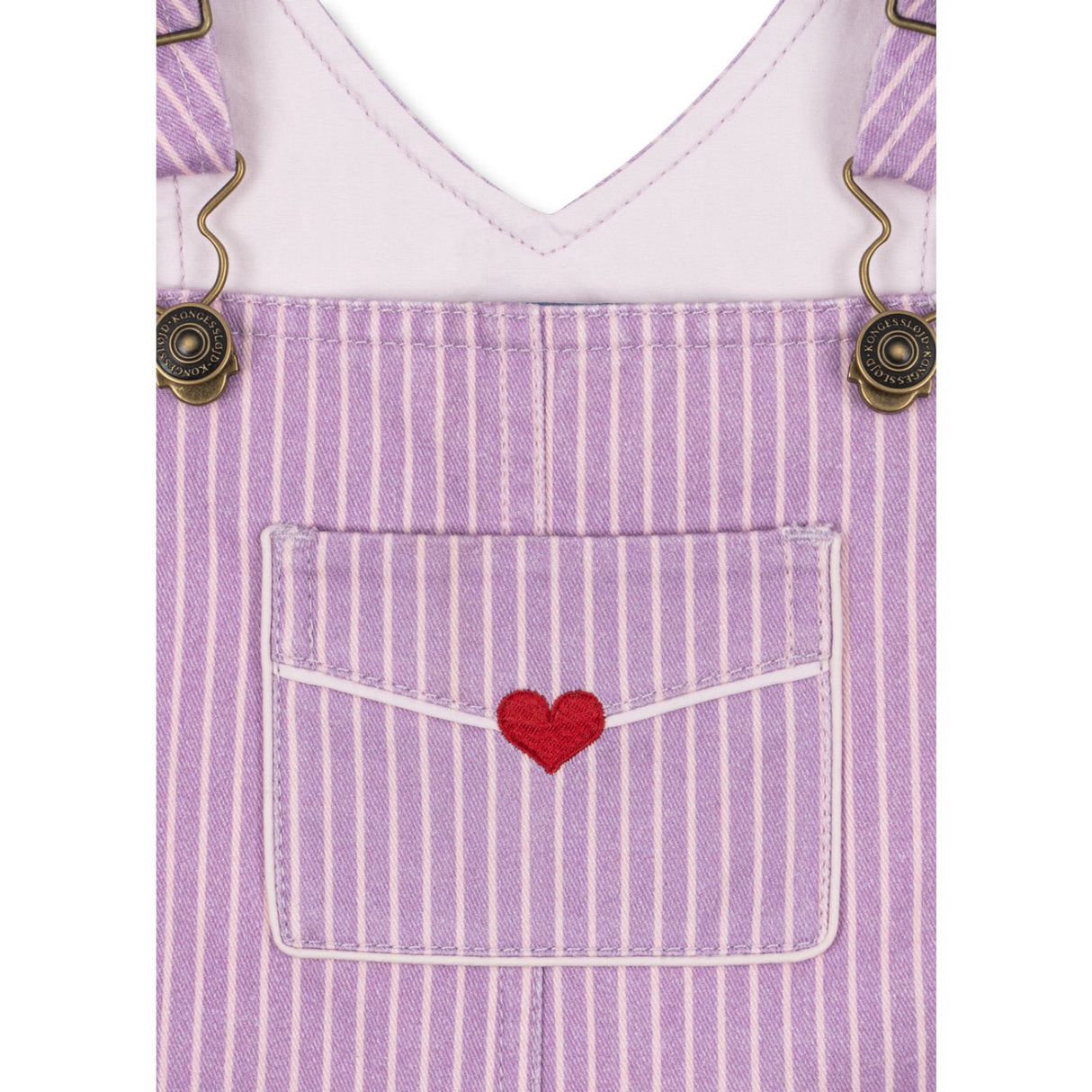 Konges Sløjd Stripe Lupino RHW X KS Lettre Overalls Gots