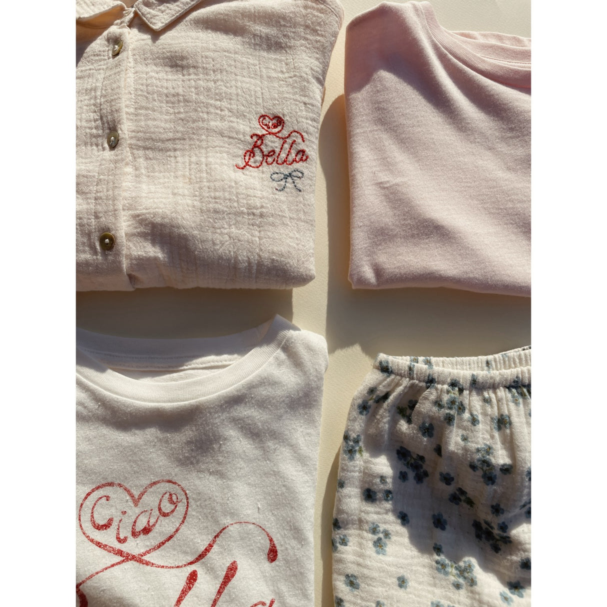 Konges Sløjd Mother Of Pearl RHW X KS Bella Skjorta Gots