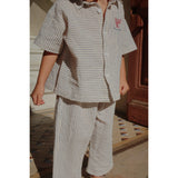 Konges Sløjd Stripe Bluie RHW X KS Duo Skjorta Gots