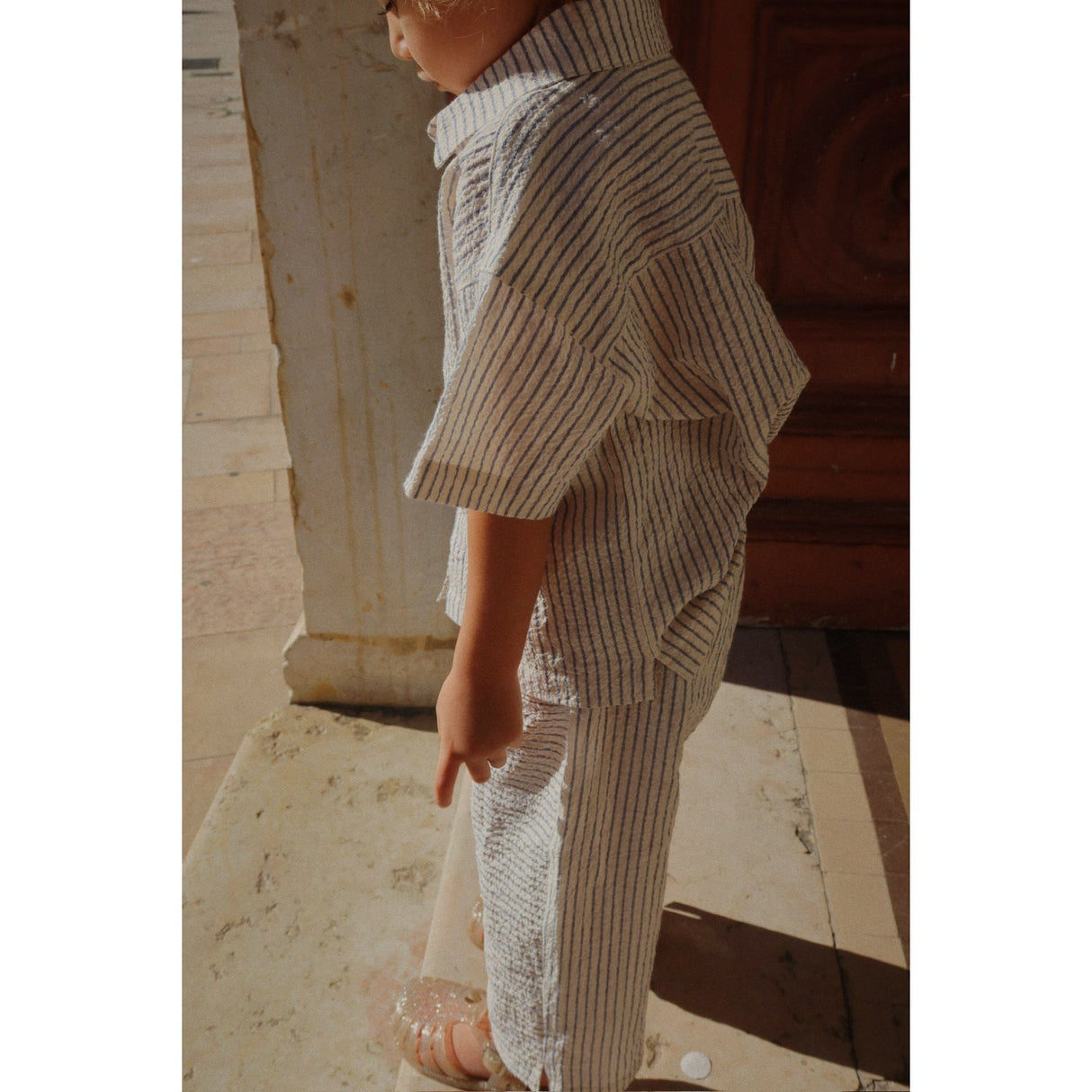 Konges Sløjd Stripe Bluie RHW X KS Duo Skjorta Gots