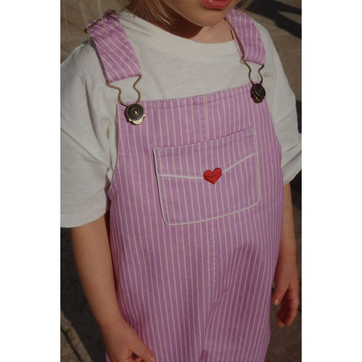 Konges Sløjd Stripe Lupino RHW X KS Lettre Overalls Gots