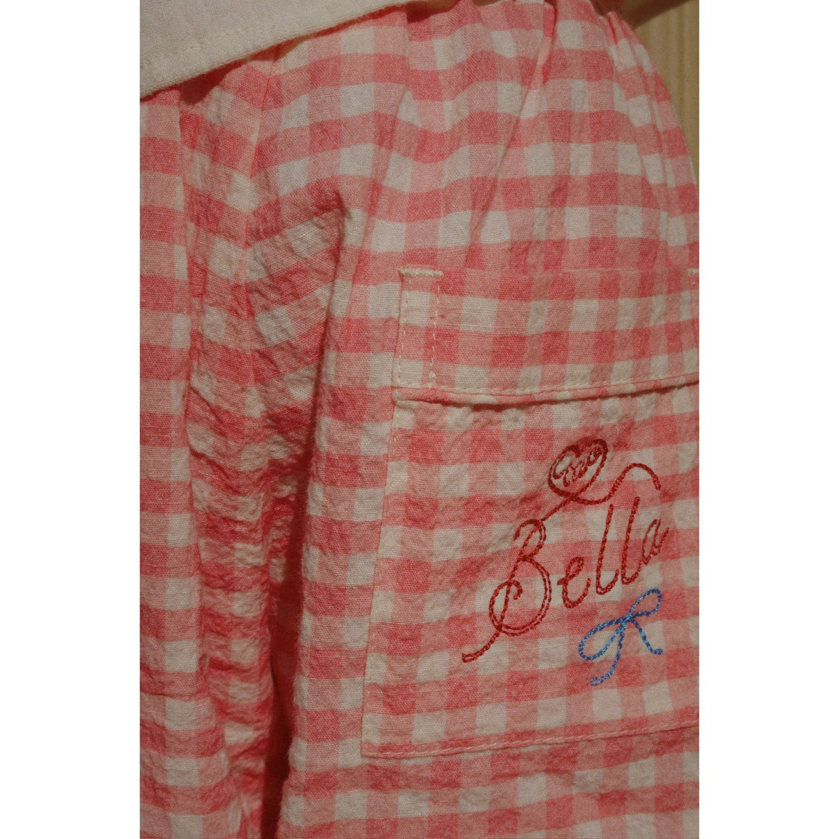 Konges Sløjd Peach Blossom Check RHW X KS Bella Byxor Gots