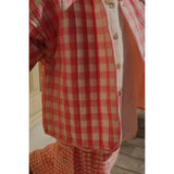 Konges Sløjd Peach Blossom Check RHW X KS Bella Byxor Gots