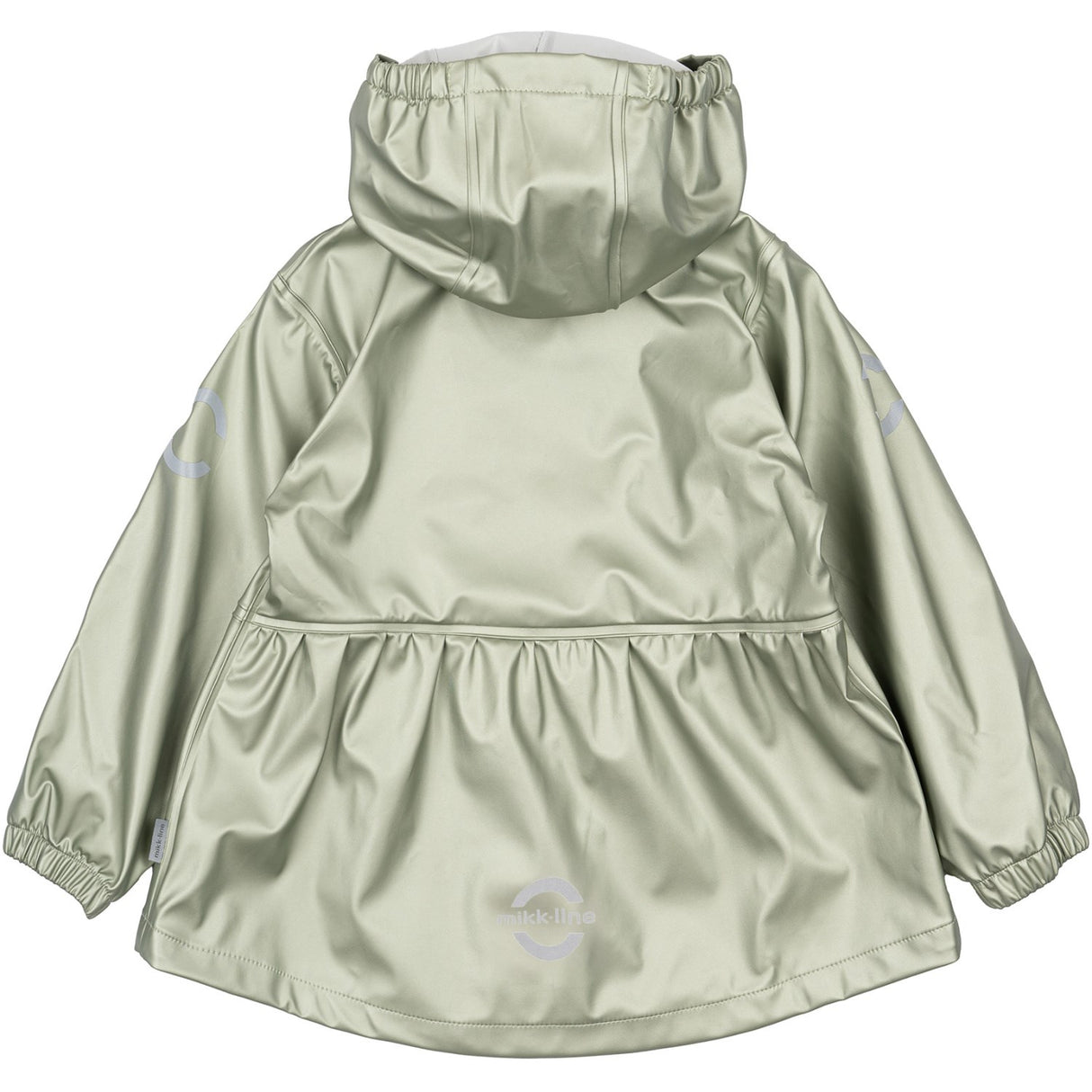 Mikk-Line Green Bay PU Metallic Rain With Suspenders/104