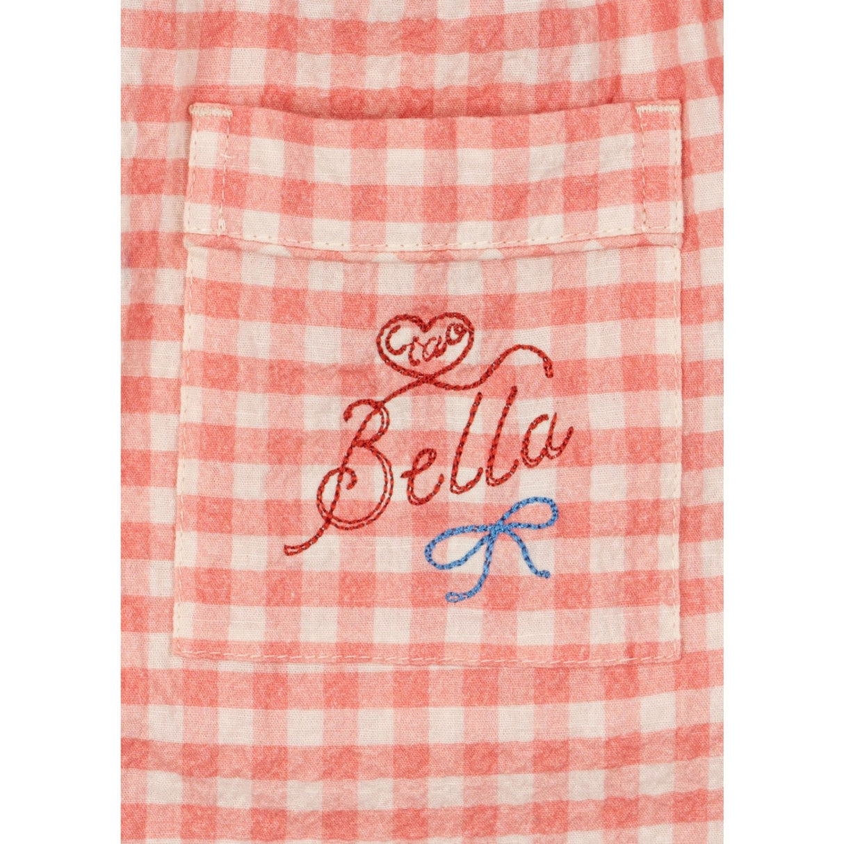 Konges Sløjd Peach Blossom Check RHW X KS Bella Byxor Gots