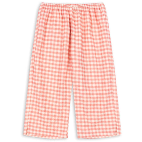 Konges Sløjd Peach Blossom Check RHW X KS Bella Byxor Gots