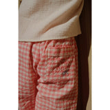 Konges Sløjd Peach Blossom Check RHW X KS Bella Byxor Gots