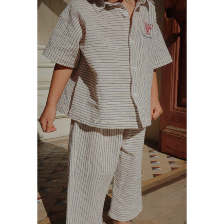 Konges Sløjd Stripe Bluie RHW X KS Duo Byxor Gots