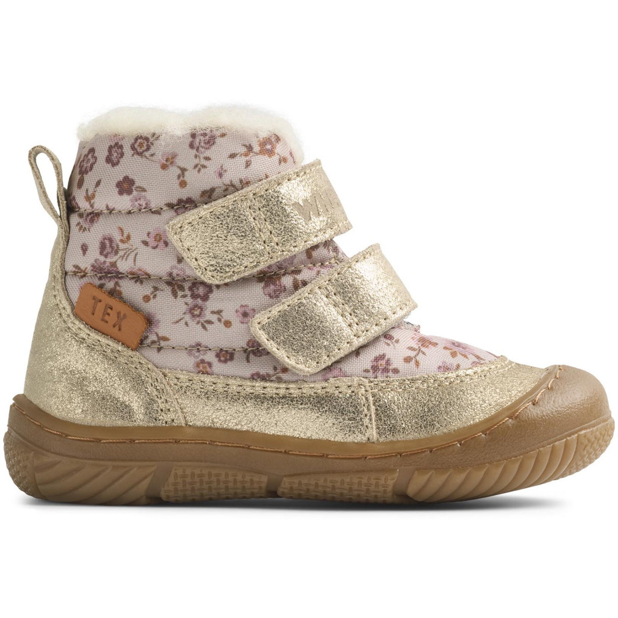 Wheat Grey Rose Flowers Winterboot Dowi Tex