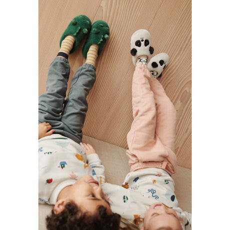 LIEWOOD Sandy / Dark Grey Aviaja Panda Tossor