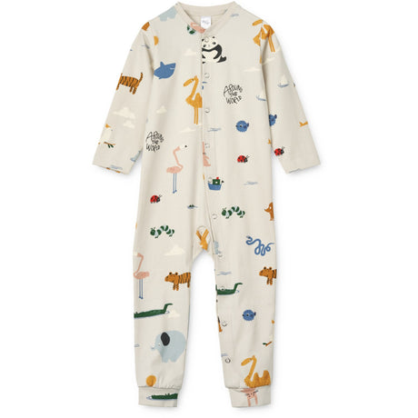 LIEWOOD Around The World / Sandy Birk Printed Pyjamas Byxdress