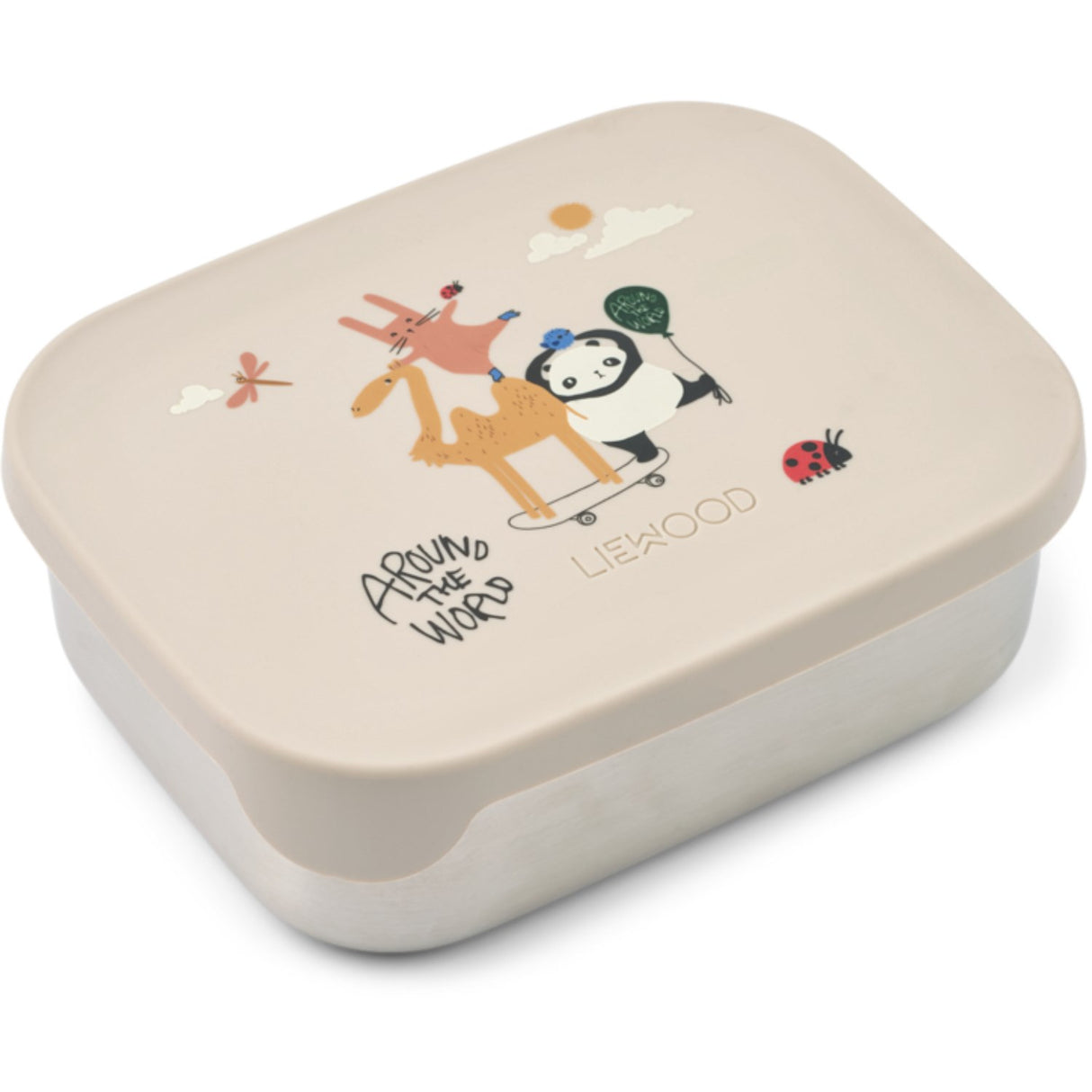 LIEWOOD Around The World / Sandy Arthur Printed Lunchbox