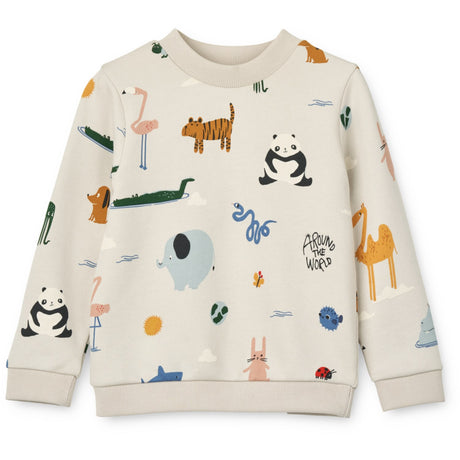 LIEWOOD Around The World / Sandy Thora Printed Sweatshirt