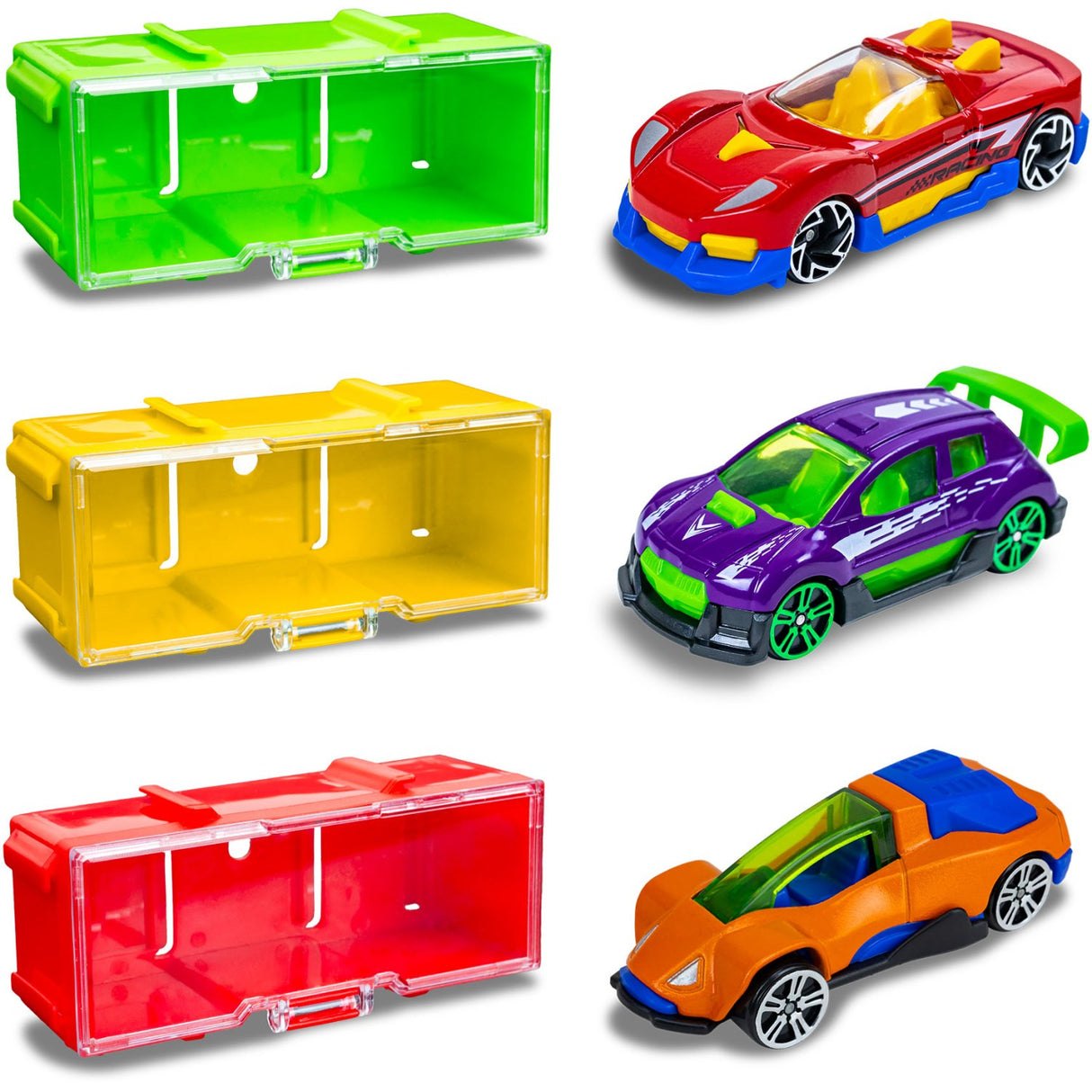 Junior Driver Bil Med Display Box 3-Pack