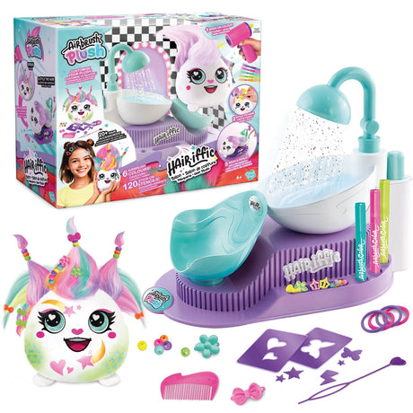 Airbrush Plush Hair-Iffic Hair Style Salon