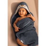 LIEWOOD Oceanview Mix Albert Penguin Hooded Handduk