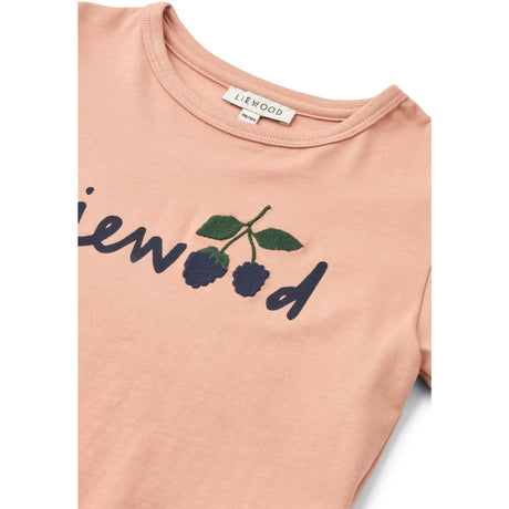 LIEWOOD Liewood Berry / Pale Tuscany Apia Placement Longsleeve T-Shirt