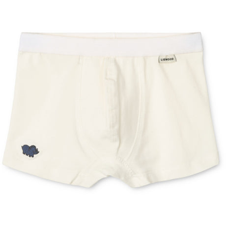 LIEWOOD Mini Dinosaurs Creme Mix Marvin Kalsonger 3-Pack