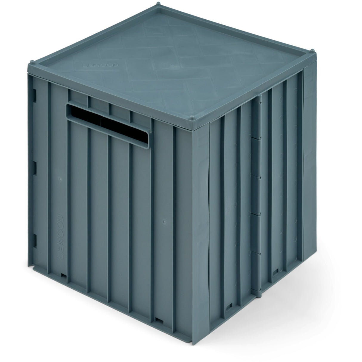 LIEWOOD Whale Blue Elijah Förvaring Box W. Lid