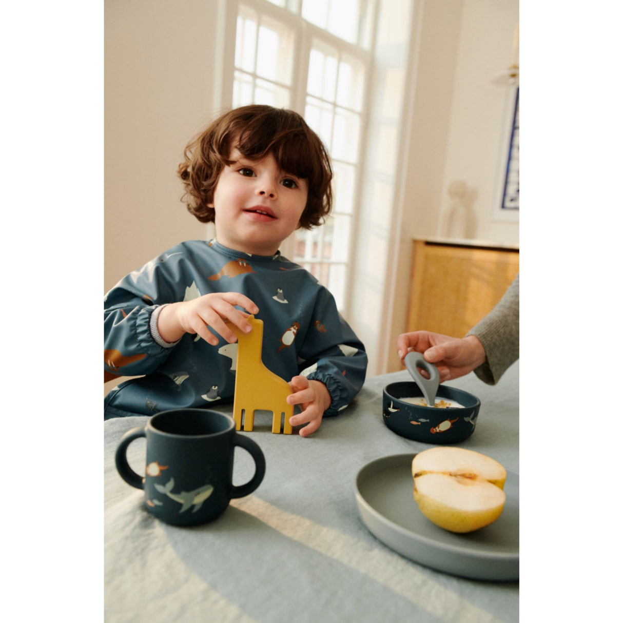 LIEWOOD Arctic Sea / Ocean View Vivi Printed Tableware Sett