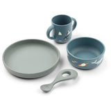 LIEWOOD Arctic Sea / Ocean View Vivi Printed Tableware Sett