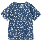 LIEWOOD Cherry Blossom / Medium Blue Denim Angelica Ss Printed Denim Klänning