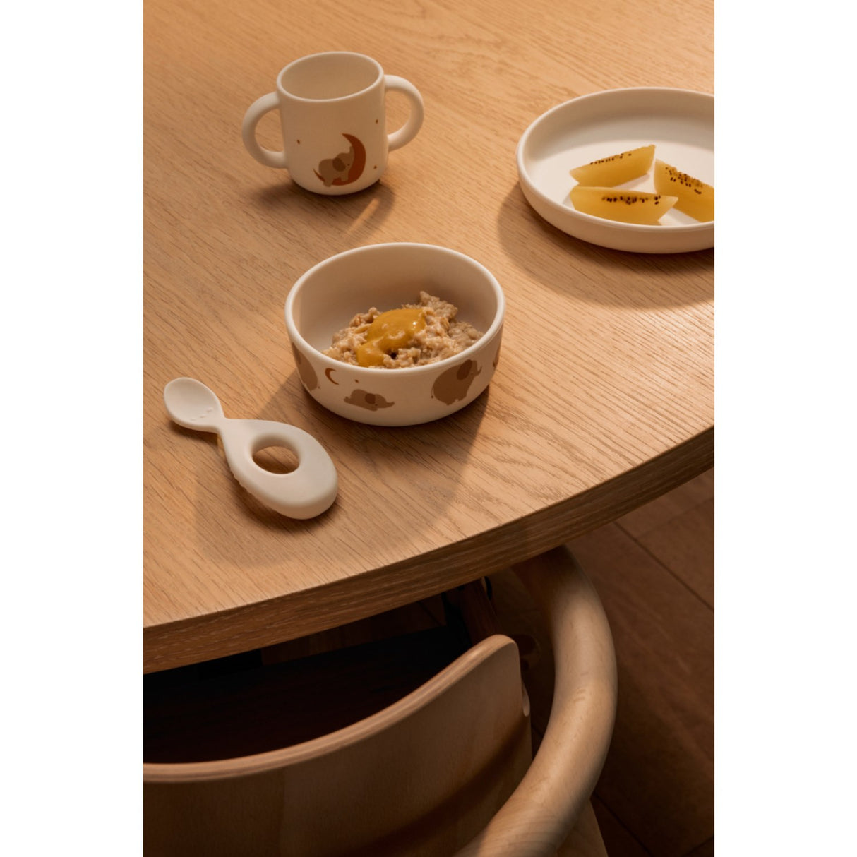 LIEWOOD Elephant / Creme De La Creme Vivi Printed Tableware Sett