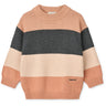 LIEWOOD Pale Tuscany Multi Mix Orlane Stripe Stickad Jumper